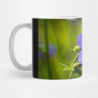 Blue flower Mug